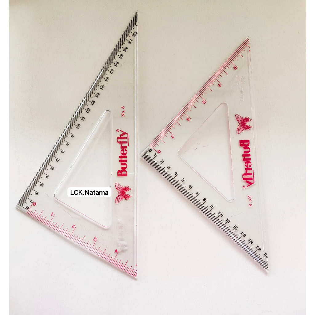 

Butterfly Penggaris Segitiga / Triangle Ruler No.8