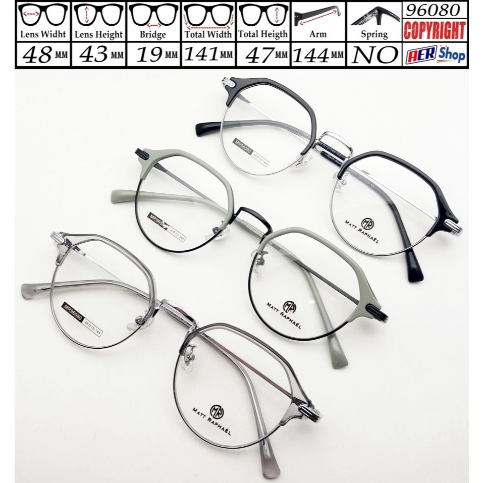 frame kacamata original MATT RAPHAEL kacamata sport minus trendy new stylis