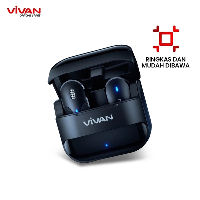 VIVAN VWA-M8C || VWA-M8L Microphone Wireless Clip On Plug & Play