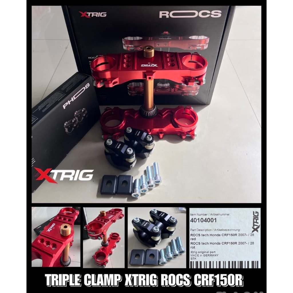 Triple Clamp XTRIG ROCS PRO - CRF150