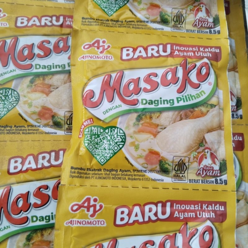 

Masako rasa ayam 1 pcs x 8,5 gram