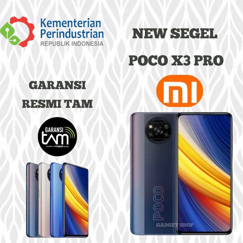 Xiaomi POCO X3 PRO & X3 NFC 6/128 8/256 Garansi resmi inodesia