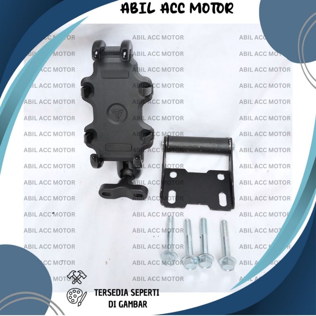 PAKET HOLDER GPS HP PCX LOKAL 150 160 PHONE HOLDER MOTOWOLF ALUMUNIUM STANG MOTOR BRAKET BRACKET BRE