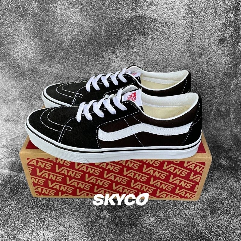 (SALE) VANS SK8 LOW BLACK/WHITE BNIB RESMI PT NAVYA