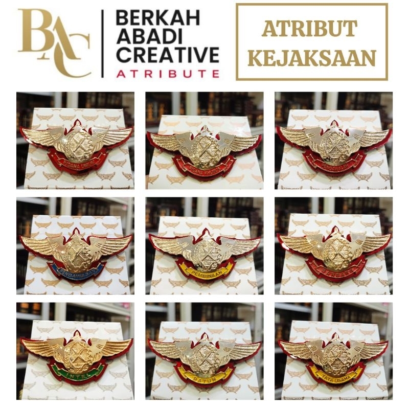 BAC ATRIBUT KEJAKSAAN - WING BIDANG TU KEJAKSAAN RI PIDANA KHUSUS PIDANA UMUM PENGAWALAN PENGAWASAN 
