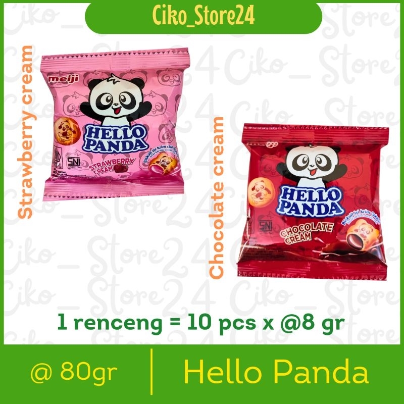 

Hello panda renceng / meiji / hello panda renceng isi 10 pcs / hello panda