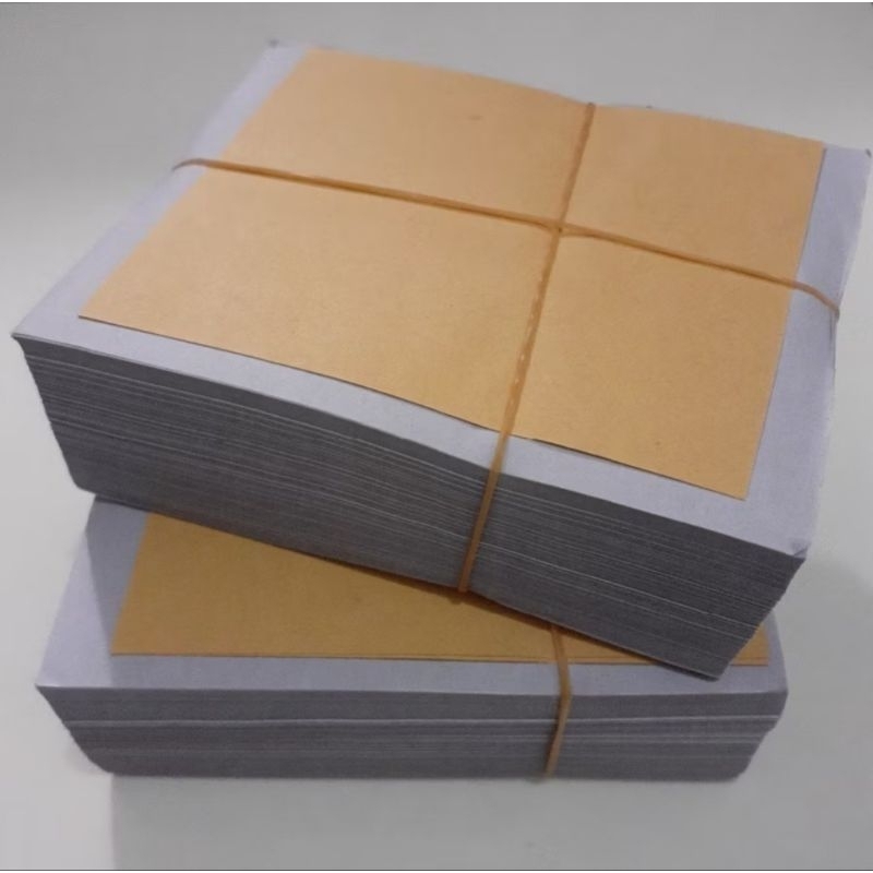 kertas puyer buram / kertas perkamen
