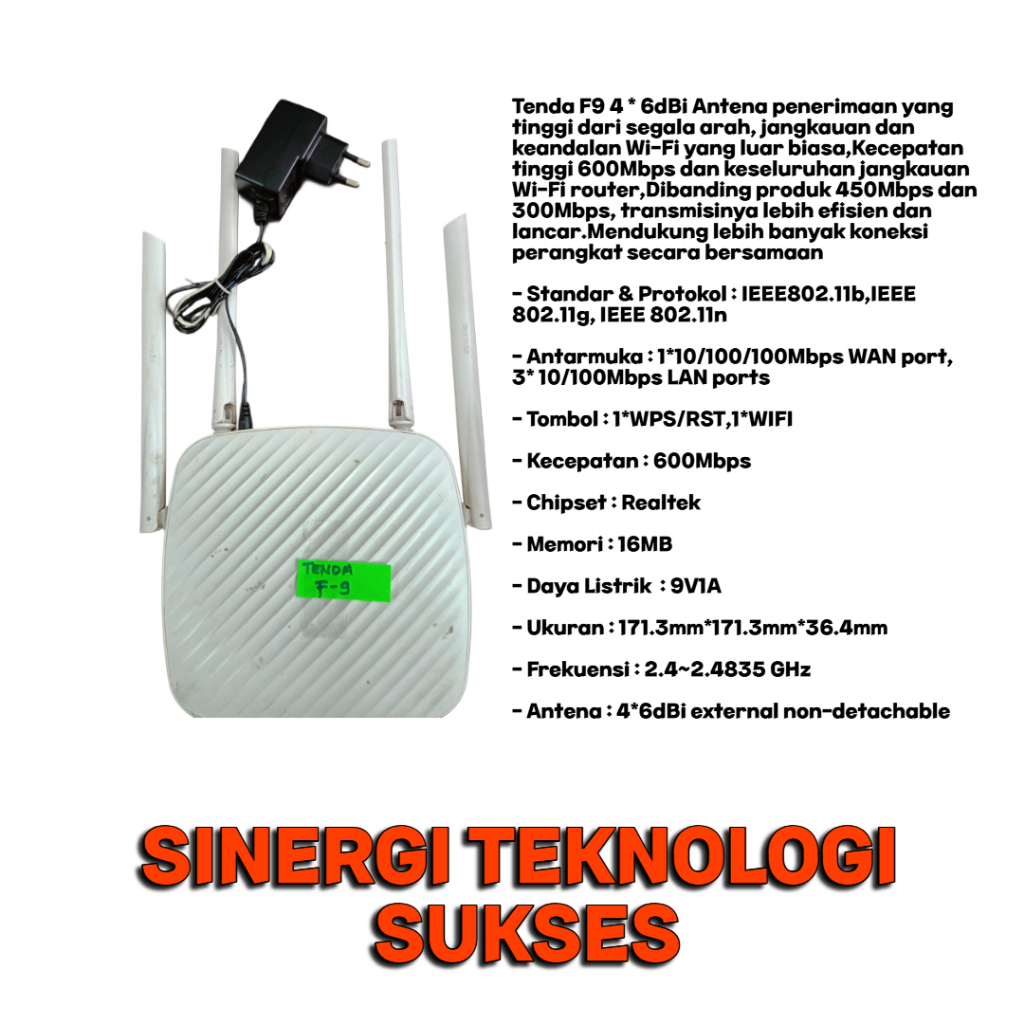 Wireless Router F9 TENDA