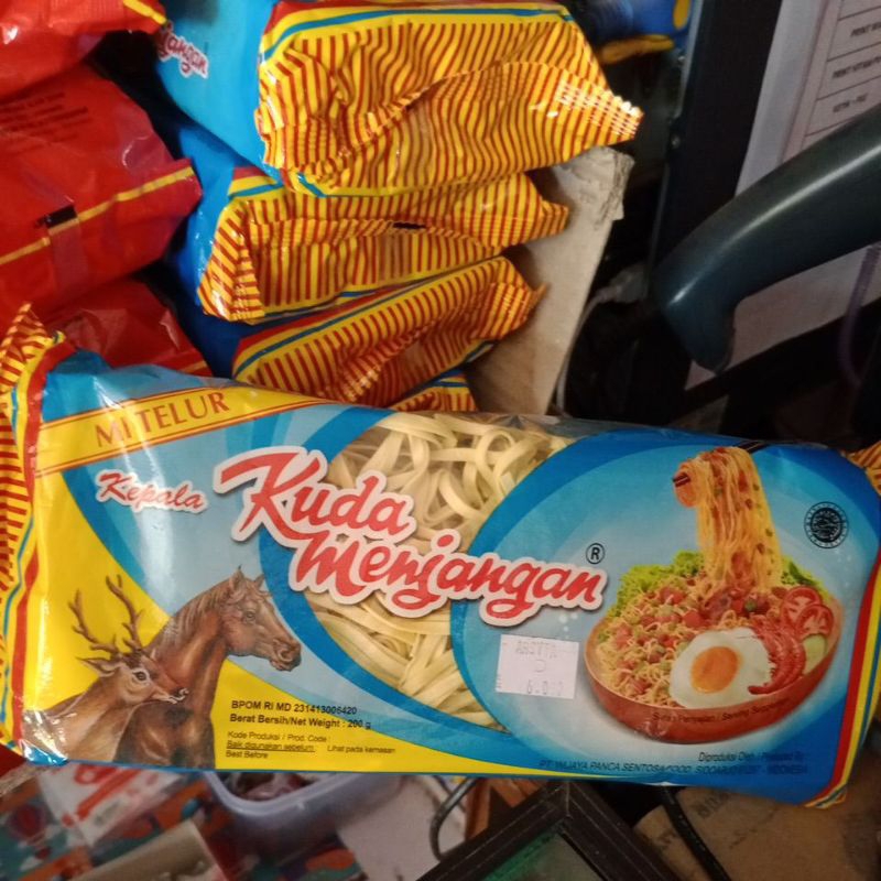 

MIE TELUR KEPALA KUDA MENJANGAN 200g