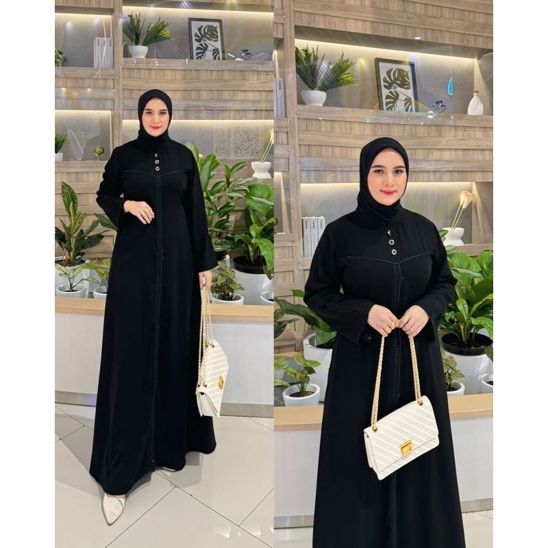 Abaya Simple Mewah ori Nasya