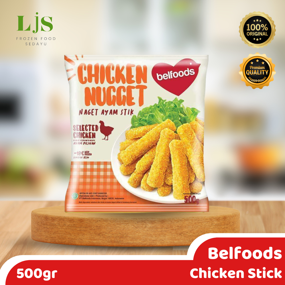 

Belfoods Favorite Chicken Nugget Ayam Stick 500gr