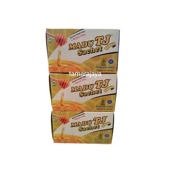 

Madu TJ 20 Gram isi 12 Sachet ( Harga 1 Box )