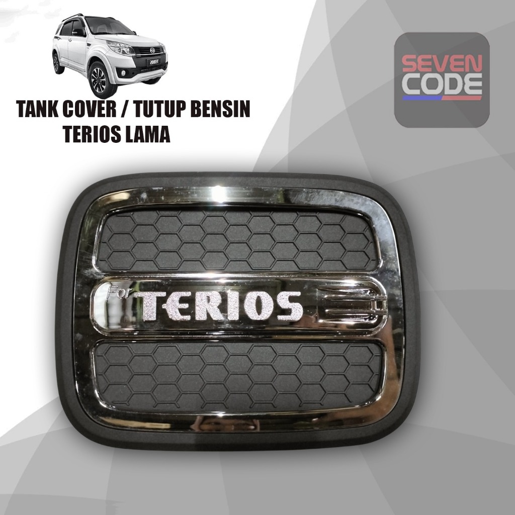 TANK COVER TERIOS 2012 - 2017 HITAM / TUTUP BENSIN TERIOS LAMA 2012 - 2017