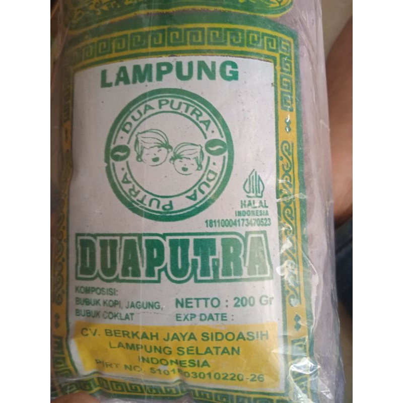 

Kopi Bubuk Robusta Asli Lampung 200 gr Dua Putra