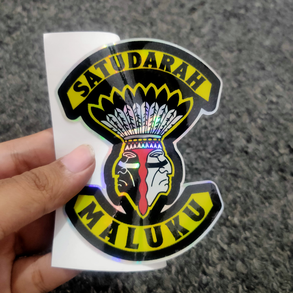 

STIKER MALUKU SATU DARAH TANPA MC HOLOGRAM + CUTTING