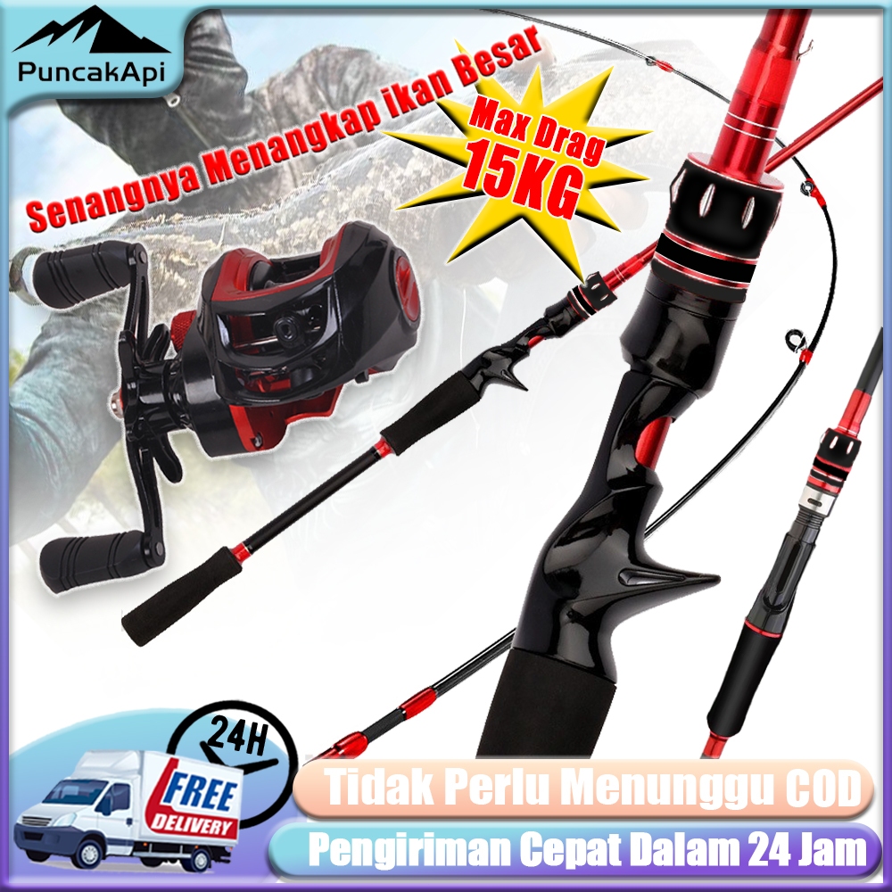 CODSet Pancing Lengkap Murah Pancing 1 Set Lengkap Kuat COD Set Alat Pancing Murah Pancing 1 Set