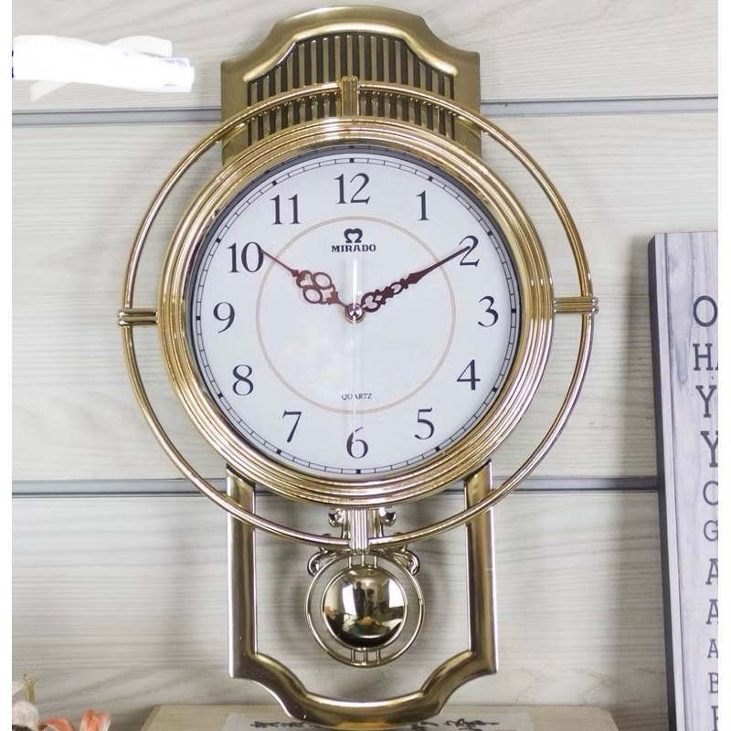 jam dinding bandul bunyi Merk MIRADO