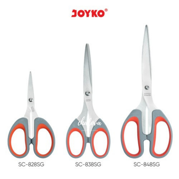 

[LUSIN] GUNTING JOYKO KECIL 838-SG / GUNTING JOYKO STAINLESS STEEL ORIGINAL ISI 12 PCS