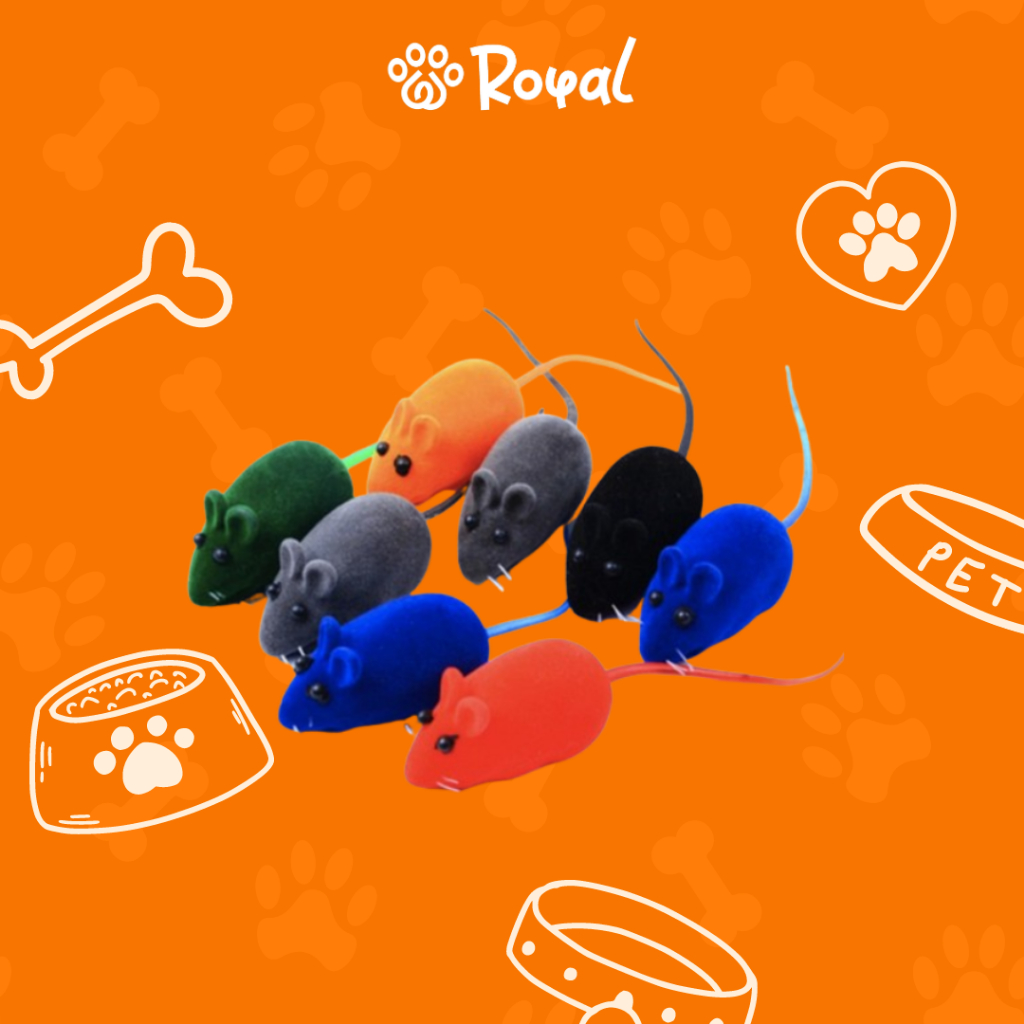 Mainan Tikus/Bunyi/Tikus Kucing/Tikus Karet