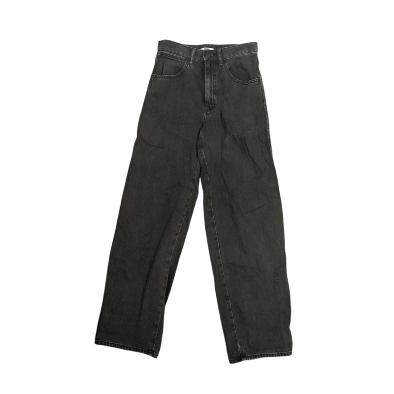 CELANA UNIQLO JEANS KULOT HW SECOND ORIGINAL