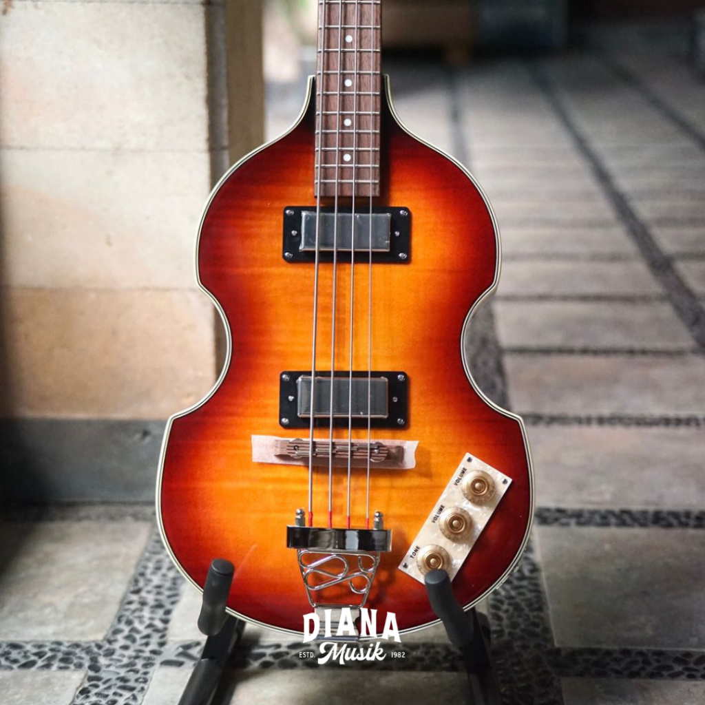 Bass Elektrik Epiphone Viola Bass, Vintage Sunburst