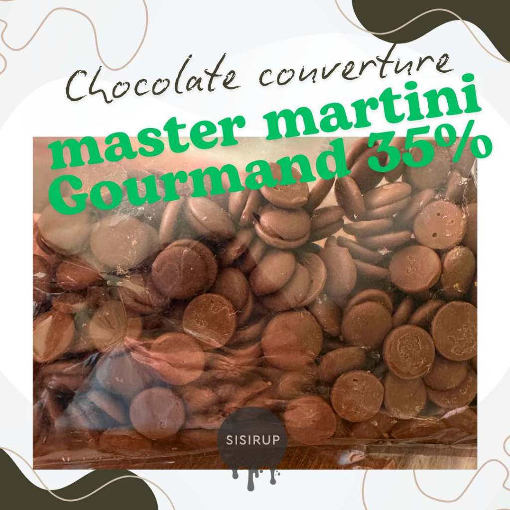 

Gourmand Couverture 35% 100 GR / Chocolate Couverture / Master Martini