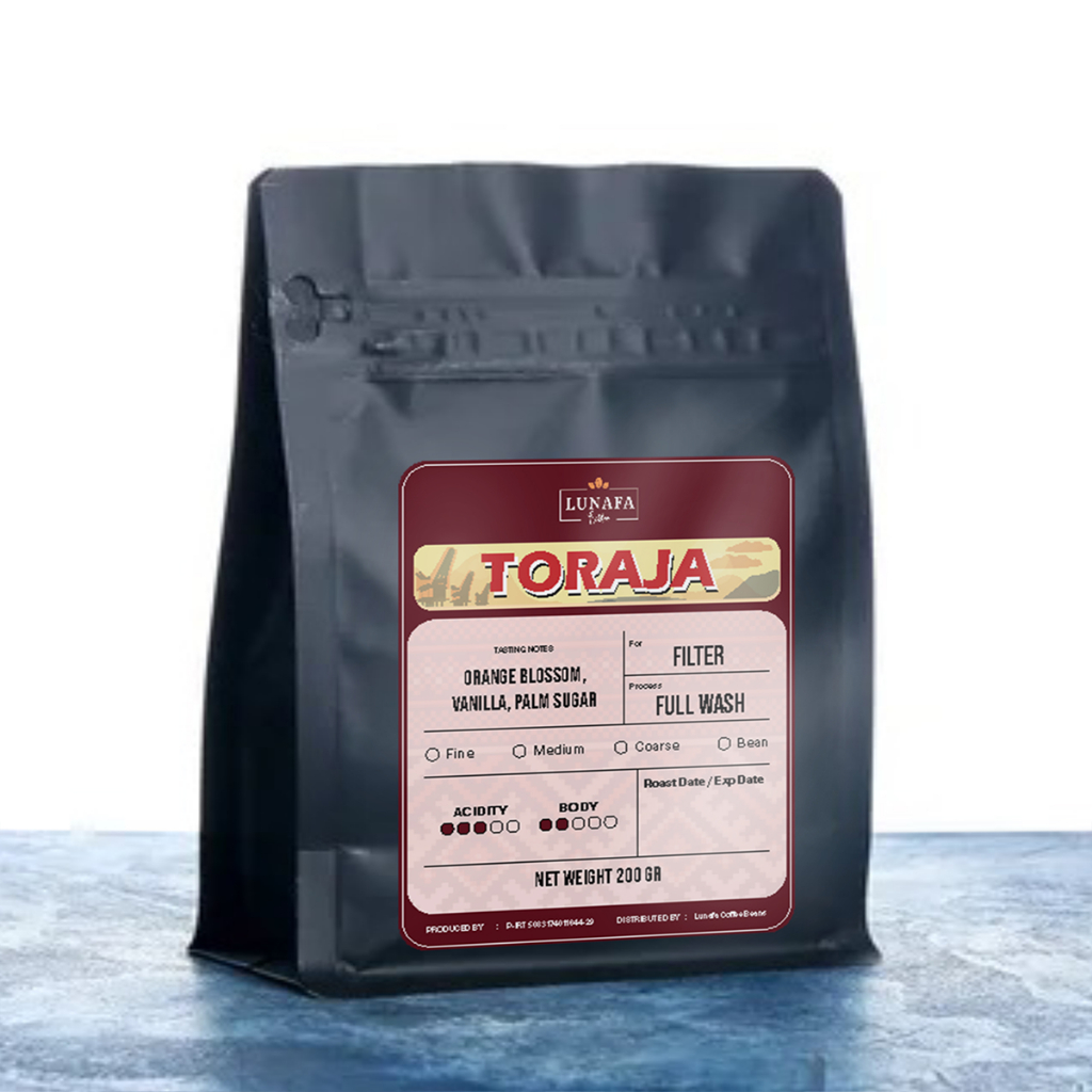 

Kopi Arabika Toraja Full Wash Process