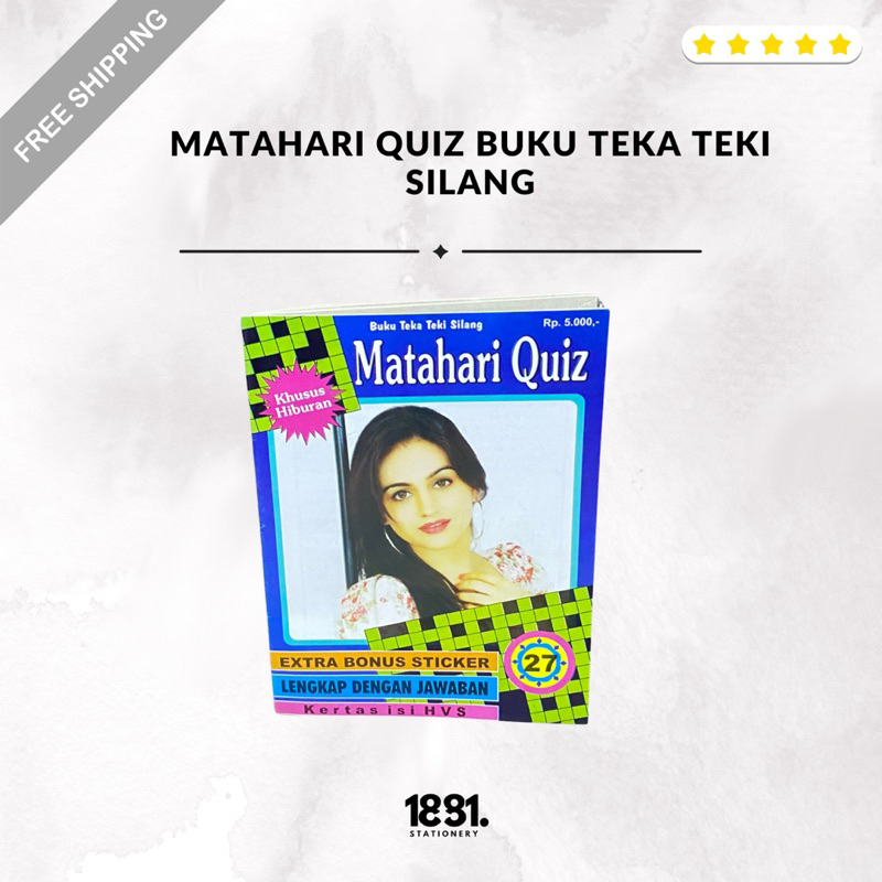 

Buku Teka Teki Silang Matahari Quiz (PCS)