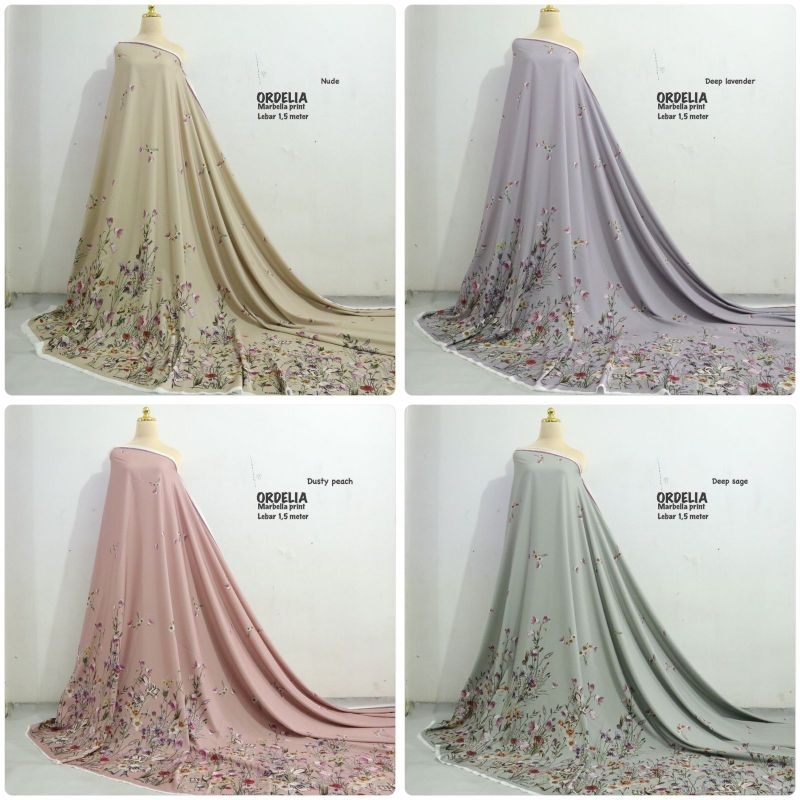 kain meteran marbella / kain marbella /kain gamis /kain seragaman