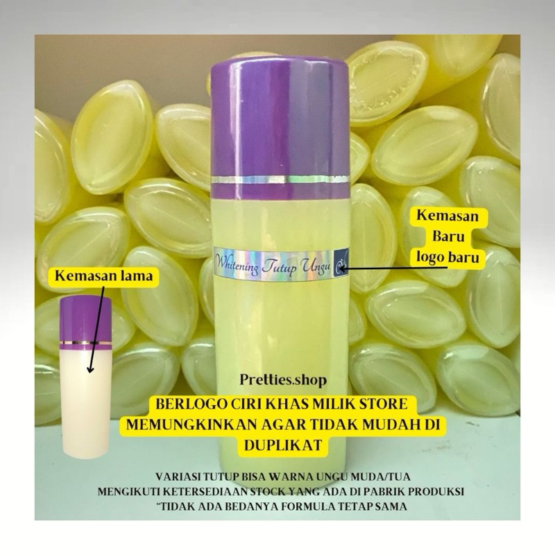 HB WHITENING TUTUP UNGU | HB DOSTING (GRADE.A) | HB MALAM PEMUTIH.