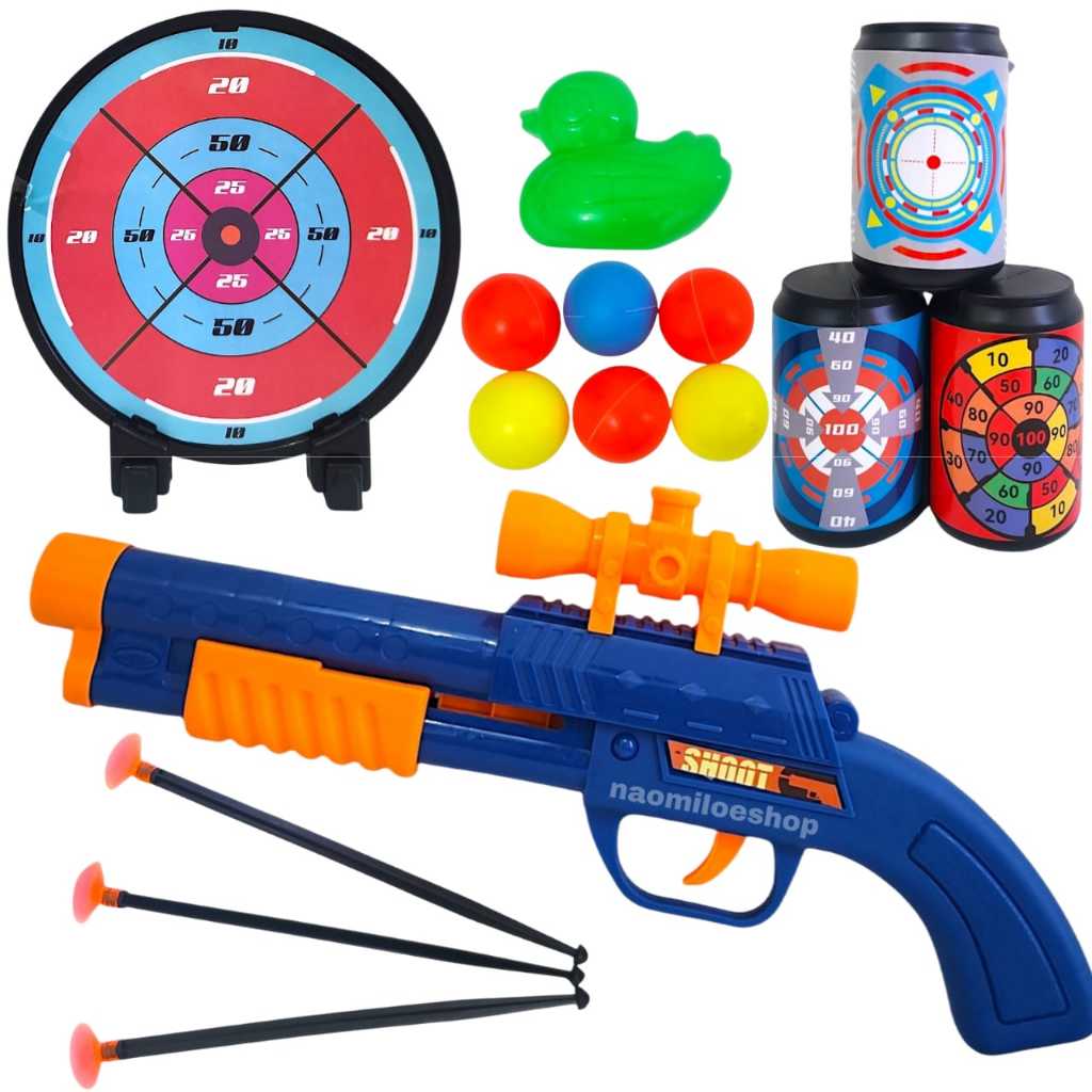 Interaction game MAINAN tembakan KOKANG TERBARU MAINAN SENJATA SET TOYS MAINAN pistol ANAK cosplay g