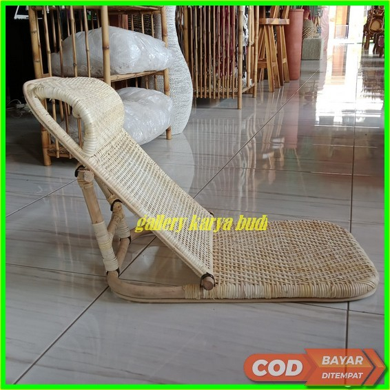 Kursi lesehan/kursi habib bahan rotan