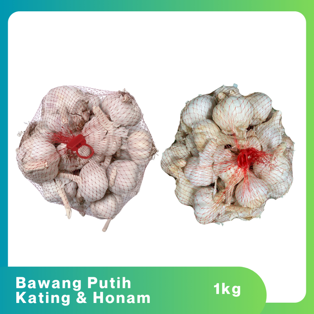 

bawang putih kating honam 1kg, murah meriah praktis