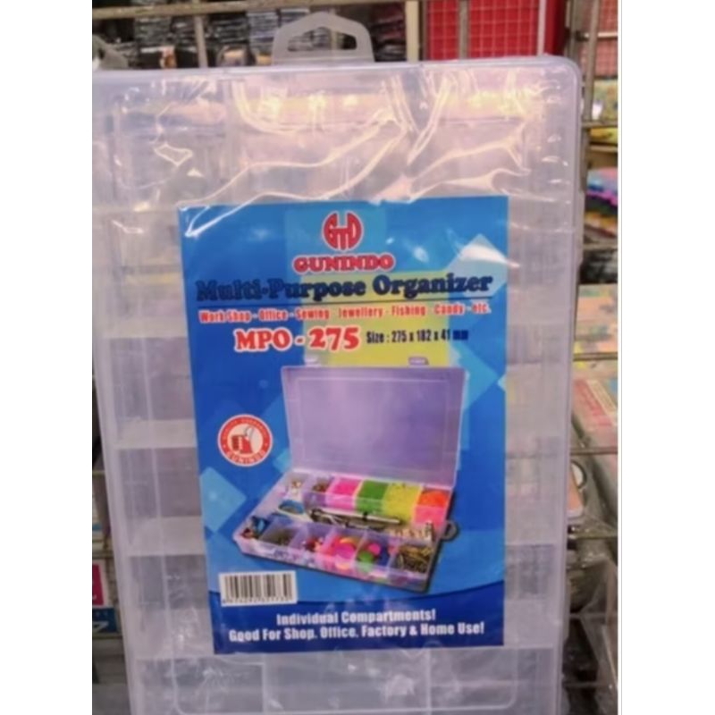 

TEMPAT PERNAK-PERNIK/MULTIBOX/MULTI-PURPOSE ORGANIZER GUNINDO MPO-275