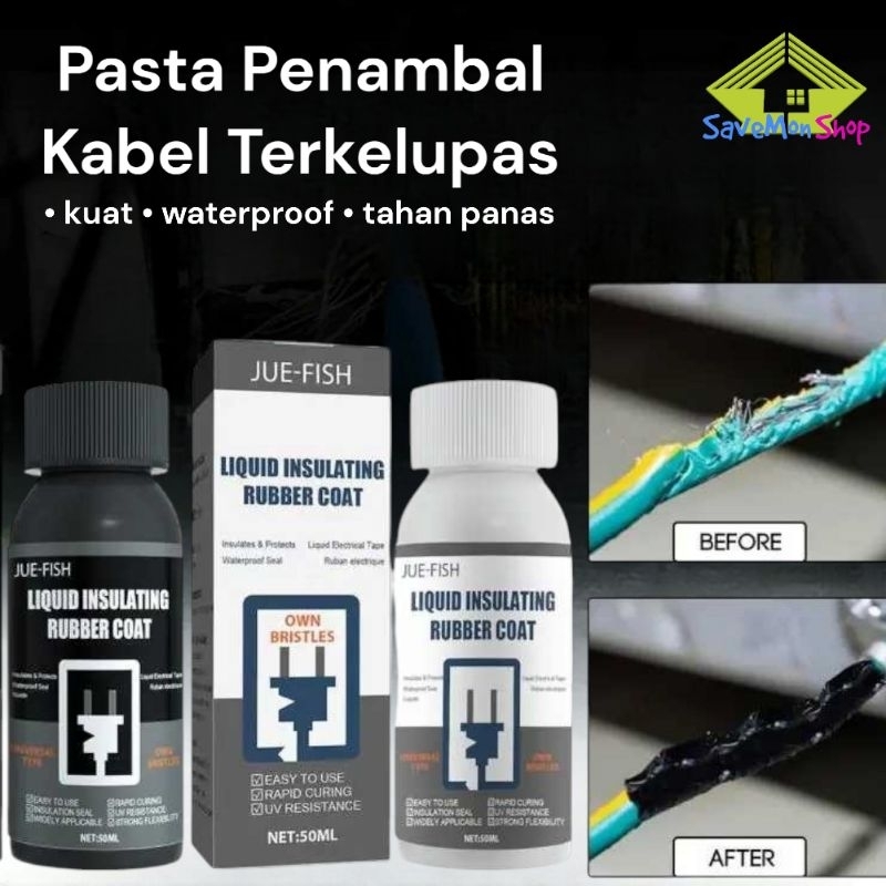 

Penambal Kabel Terkelupas Lem Insulasi Sambungan Listrik Isolasi Tape