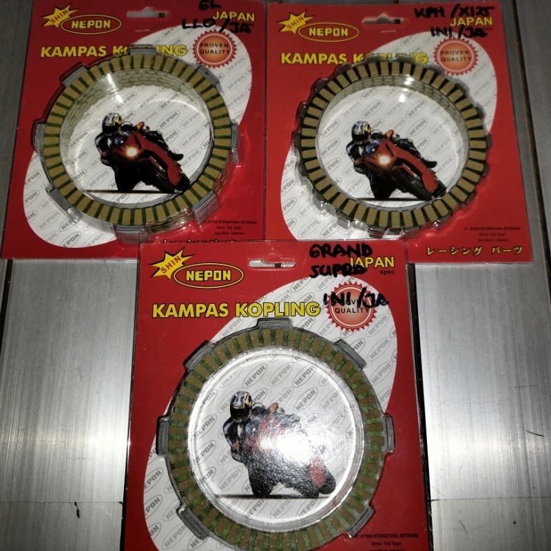 Kampas kopling Nepon GL pro,Supra/Grand, Karisma Supra X125, C70 C700 C800 Astrea 800 Astrea Star Su