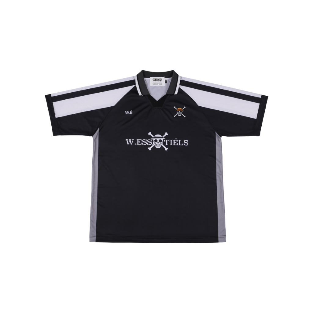 W.Essentiels X One Piece AC Strawhat Home Jersey Noir Black