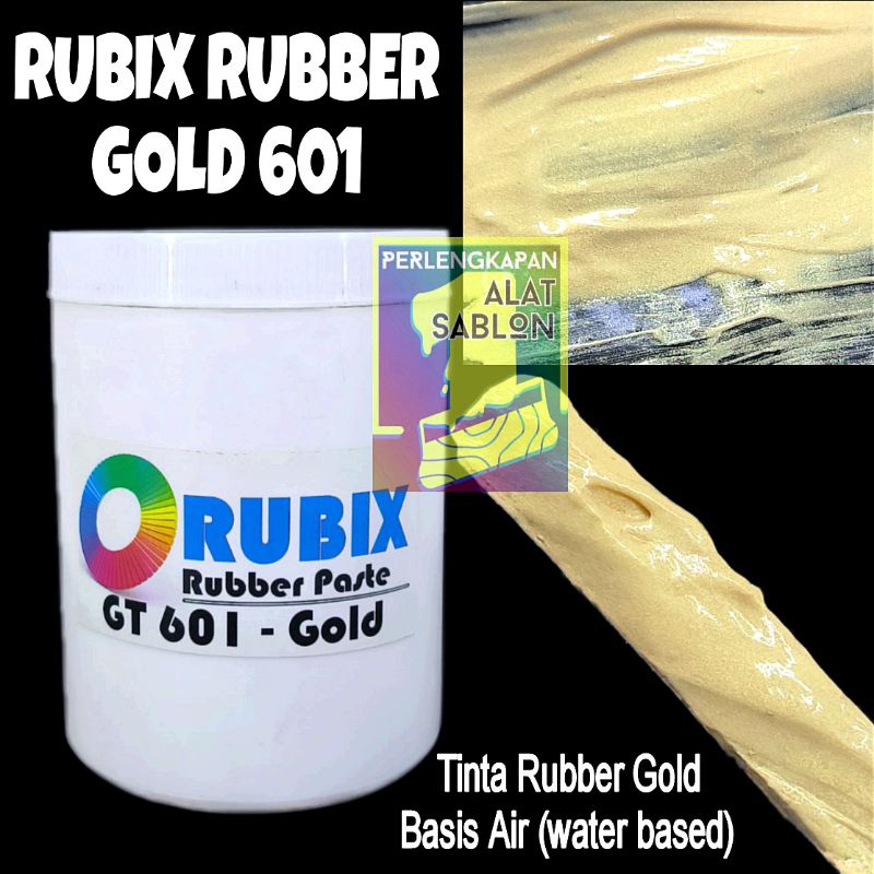 RUBIX RUBBER GOLD 601 TINTA RUBBER GOLD BASIS AIR 500GR