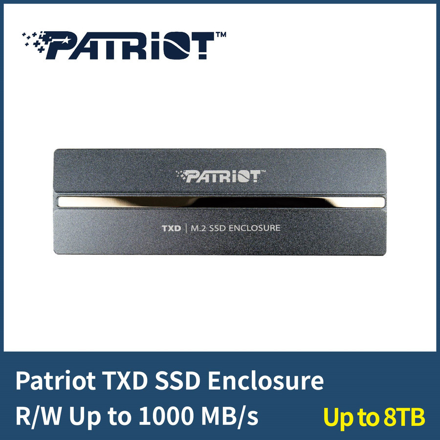 Enclosure Patriot TXD - M.2 PCIe PV810UPNGM - Enclosure NVME Upto 8TB