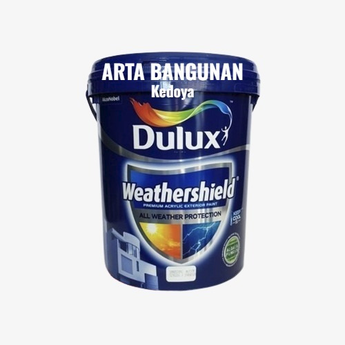 Dulux Weathershield Cat Tembok Eksterior CUSTOM WARNA MUDA - 20 Liter ( Pail )