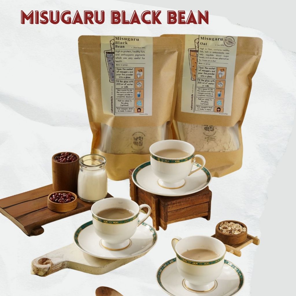 

MISUGARU BLACK BEAN 100% (Korean Healthy Multigrain Drink)