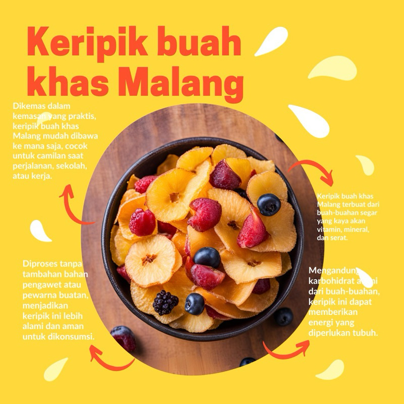 

Keripik Buah Khas Malang