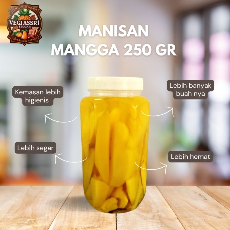 

Manisan Mangga 250 gram