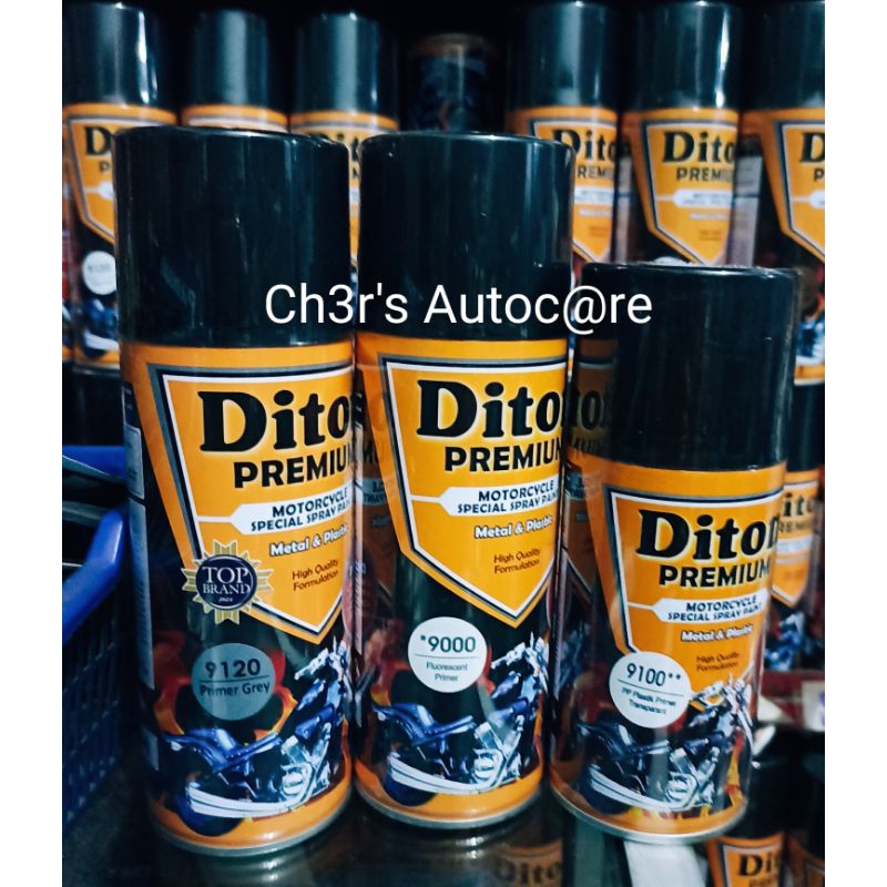 Diton Premium Primer Grey (Epoxy) Cat Dasar, PP Plastik Primer, Fluorescent Primer Diton