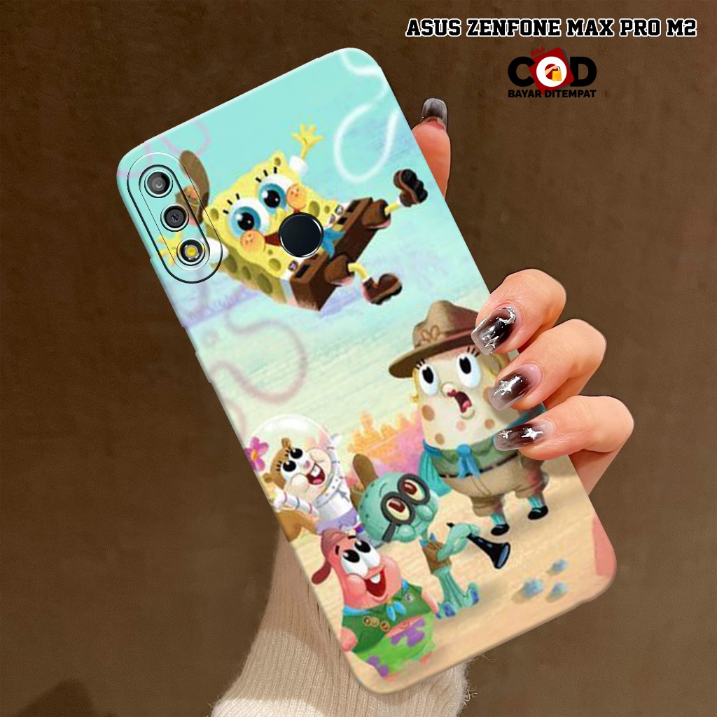 New Kartun Case - Softcase Asus Zenfone Max Pro M2 Terbaru - Case Hp Asus Zenfone Max Pro M2 - Casin
