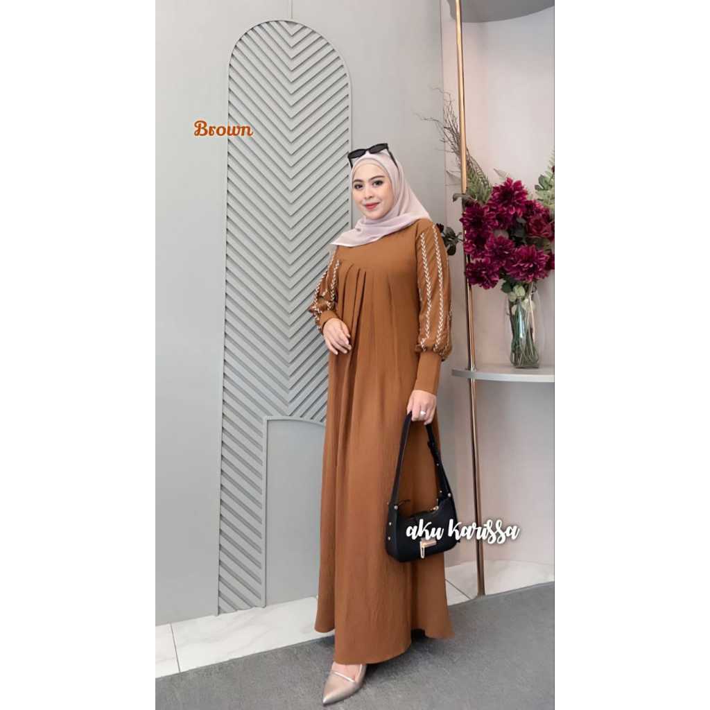 [ READY ] ERINA DRESS BY AKU KARISSA