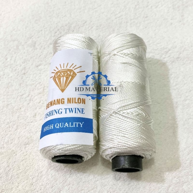 Benang Nilon Roll / Benang Nilon / Benang Bangunan / Benang Tukang / Benang Nilon Warna Putih