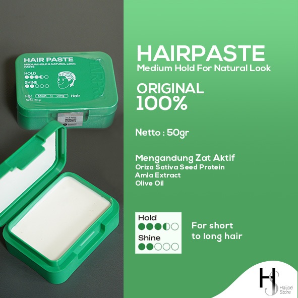 Hairnerd Paste - Matte Clay Untuk Styling Rambut