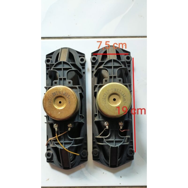 Speaker copotan tv tabung.