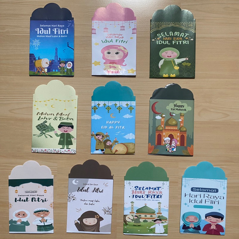 

Amplop Lebaran Kartun Muslim